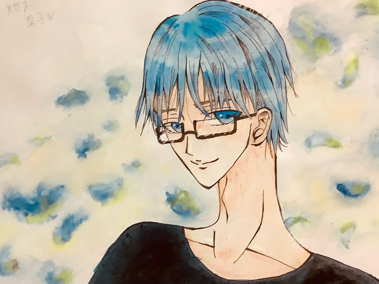 蒼い男 あみ Illustrations Art Street