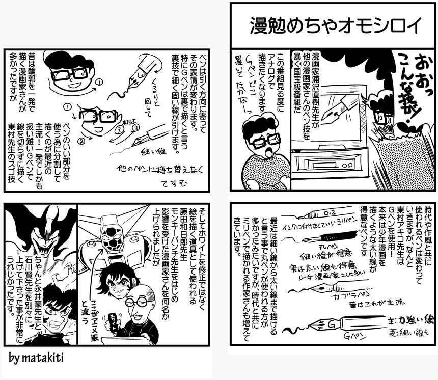 漫勉めちゃオモシロイ Matakiti イラスト Art Street アートストリート