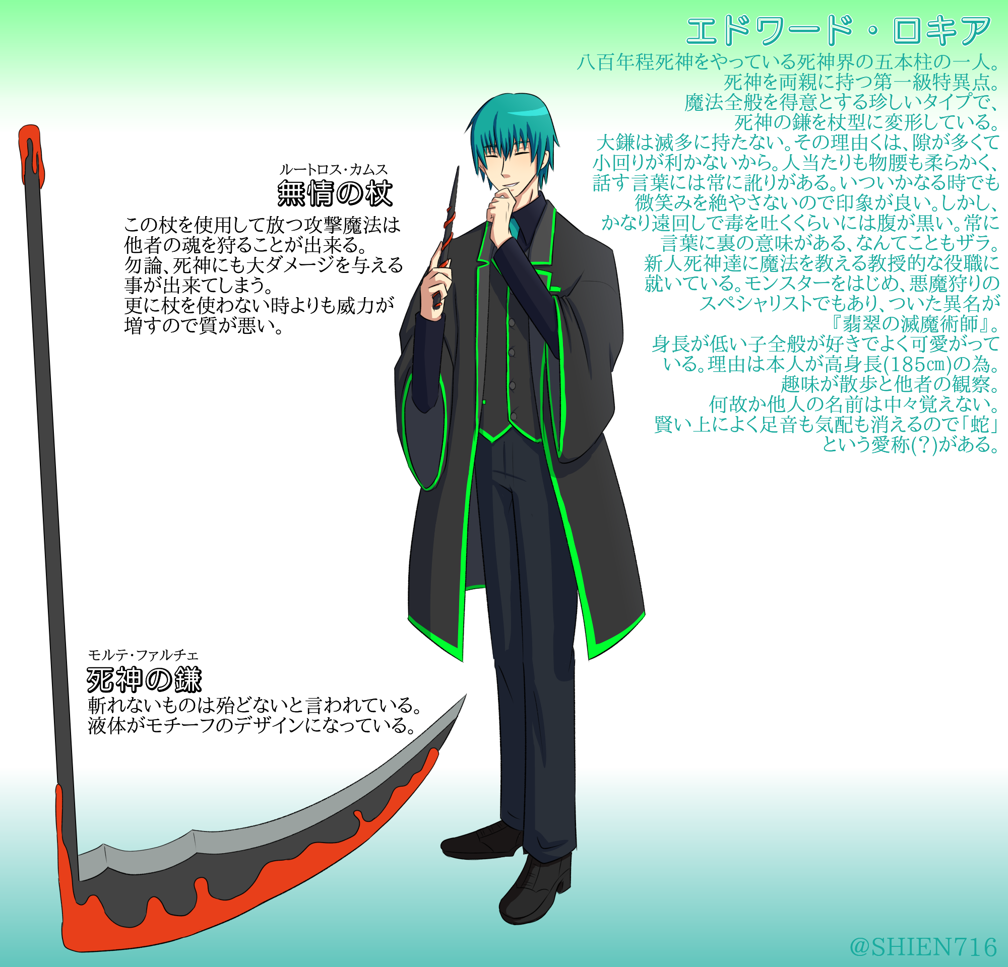 雑な設定まとめ 紫炎 Illustrations Art Street