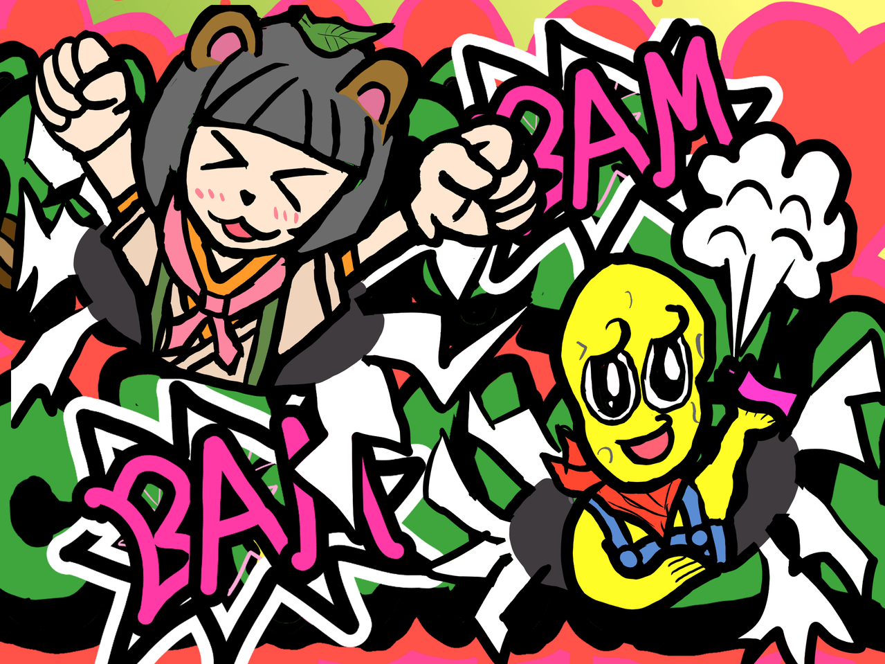 ぽんぽこちゃんねる 応援イラスト カラミコウスイボク Illustrations Art Street ぽんぽこちゃんねる 応援イラスト カラミコウスイボク Illustrations Art Street