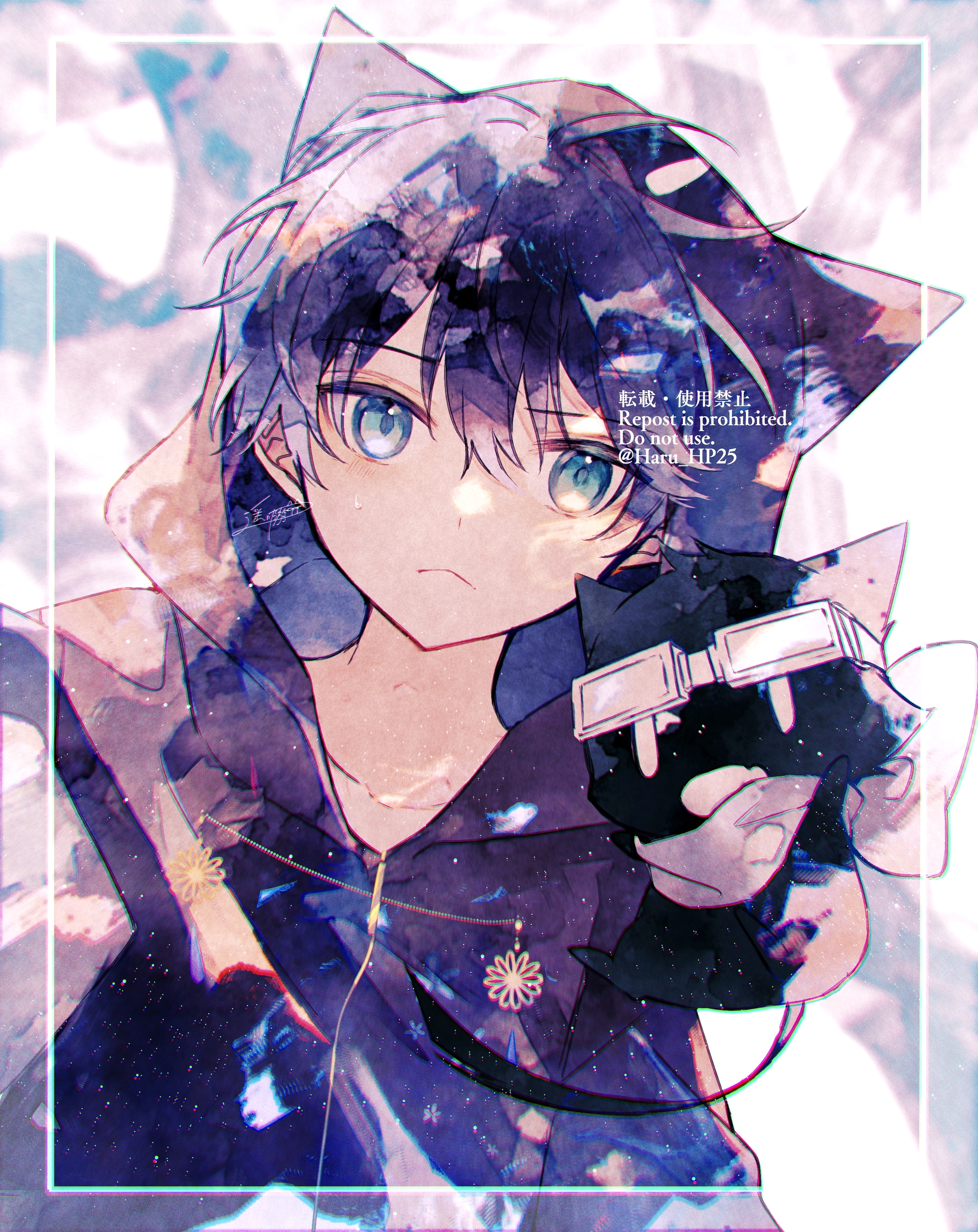 satoru  妄想ハワイ  アクリル画 satoru 妄想ハワイ アクリル画