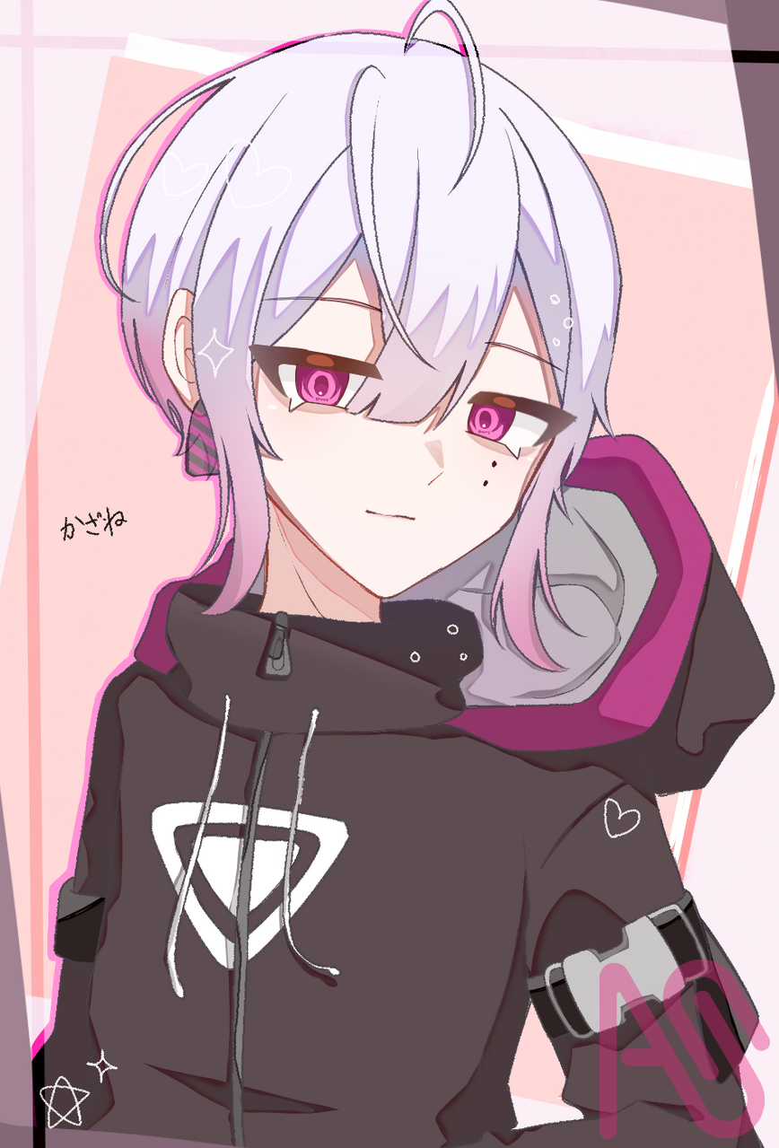 か ざ ね  さ ん Illust of まっちゃ  🍵 💫 ☯️ / 🥛 🍒 いんく かざね