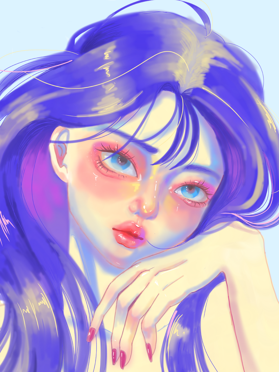 Illust of Ashley medibangpaint