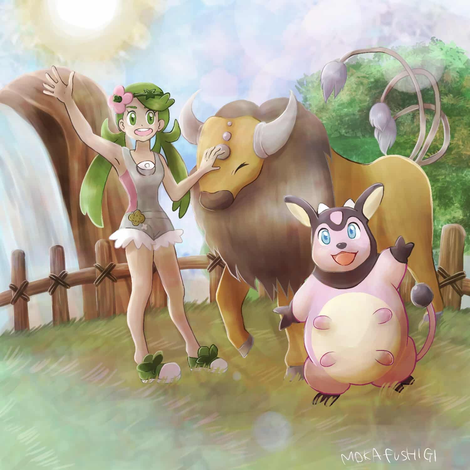 マオ もかふしぎ Illustrations Art Street