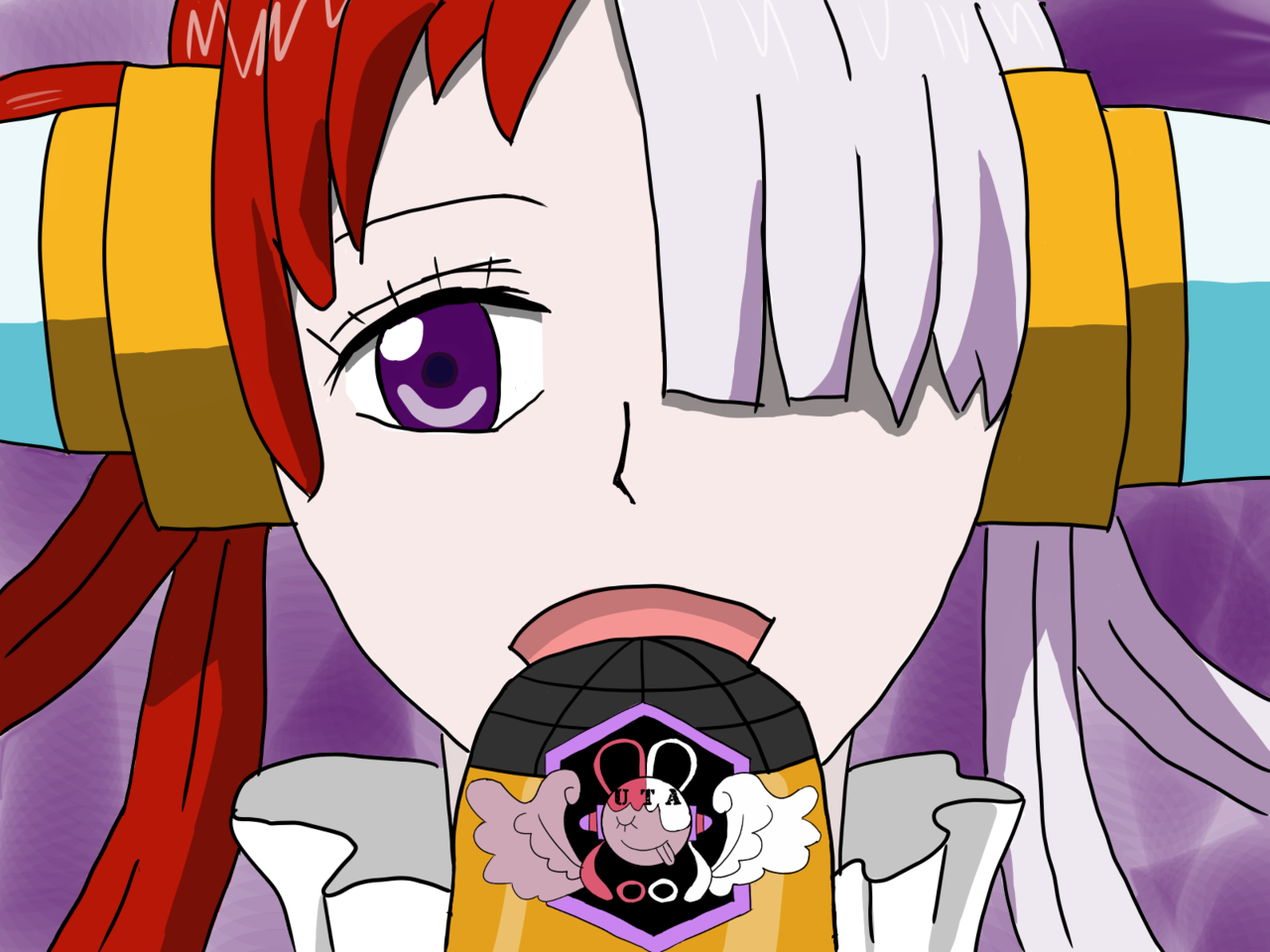 Uta From Onepiece Akinfenwa イラスト Art Street アートストリート