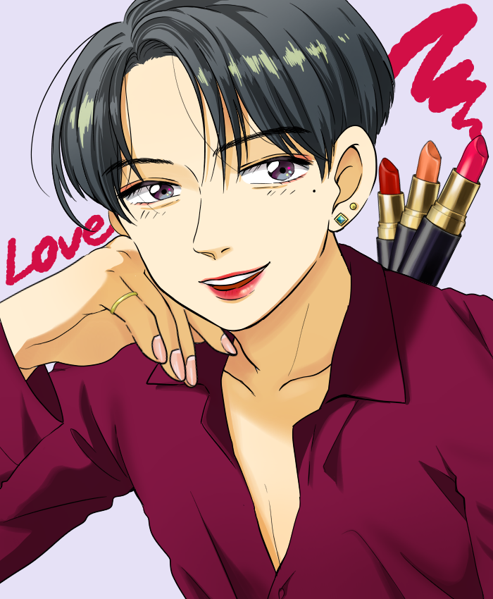 口紅広告風 こうづき 旧 みたらし Illustrations Art Street