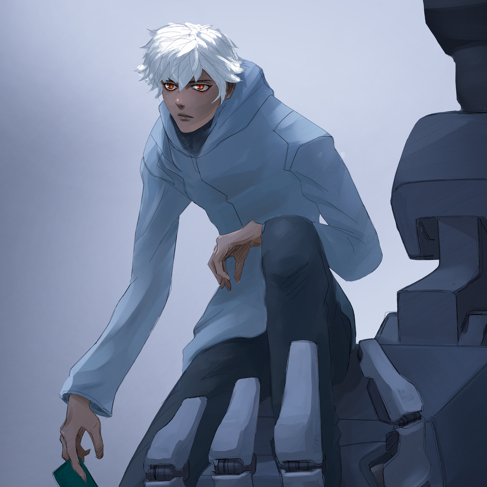 手乗り Illust of てっく ロボット illustration original oc ninja リザードマン ダンジョン 拡張身体