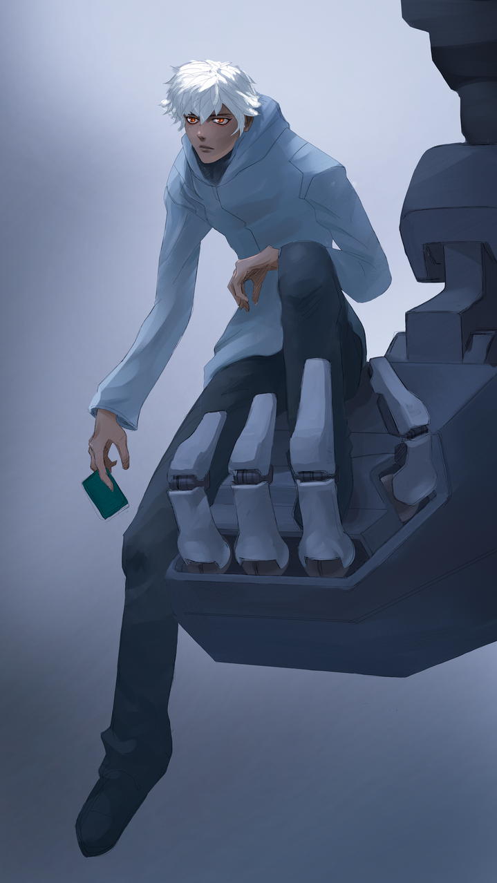 手乗り Illust of てっく ロボット illustration original oc ninja リザードマン ダンジョン 拡張身体