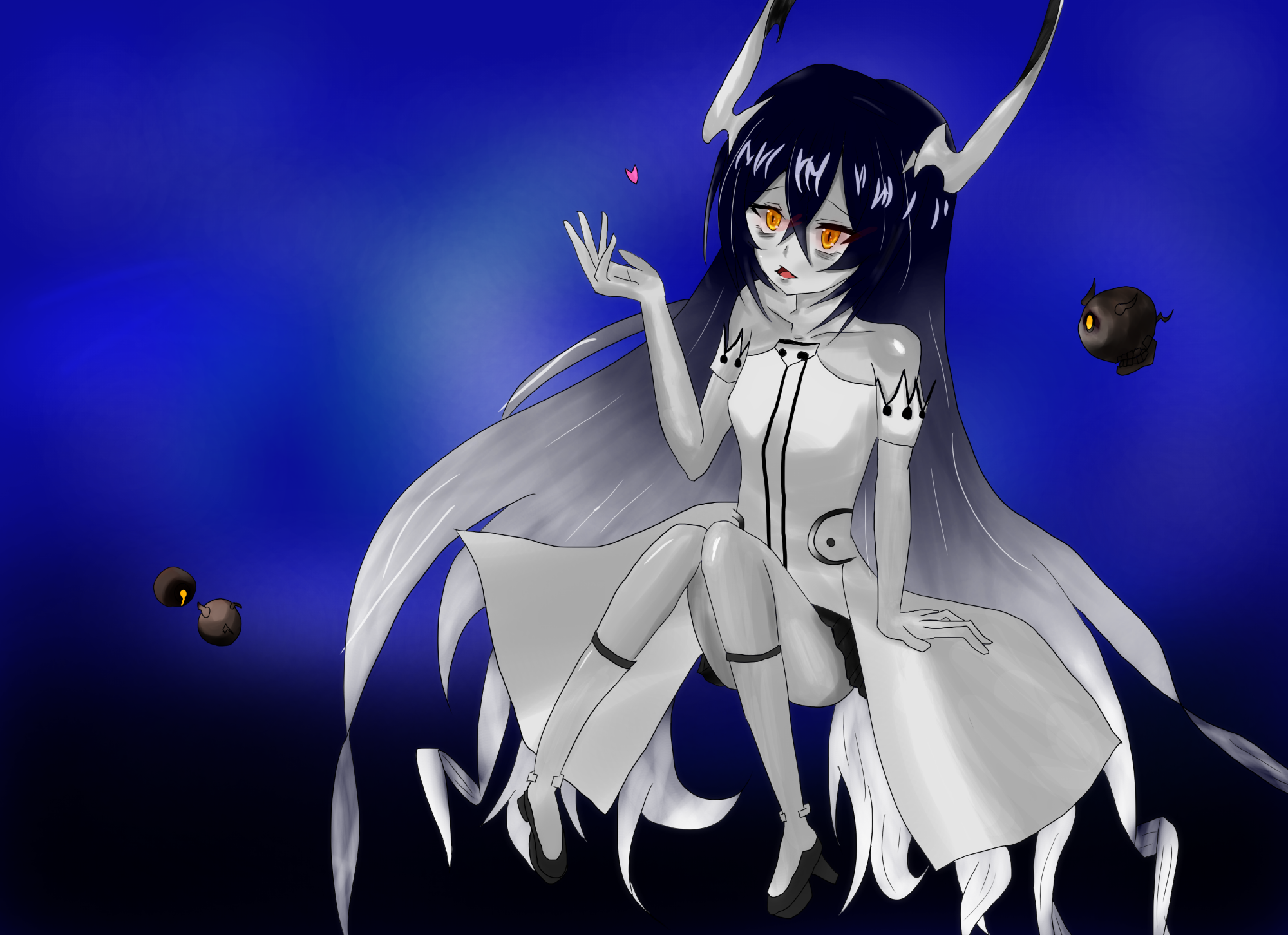 泊地水鬼 十七夜月夜 イラスト Art Street アートストリート