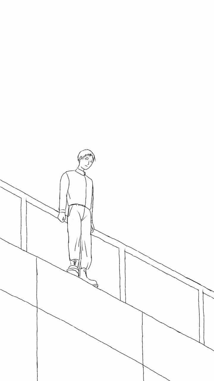 [Original] Looking Downward, 2 Zenkaro Illustrations ART street