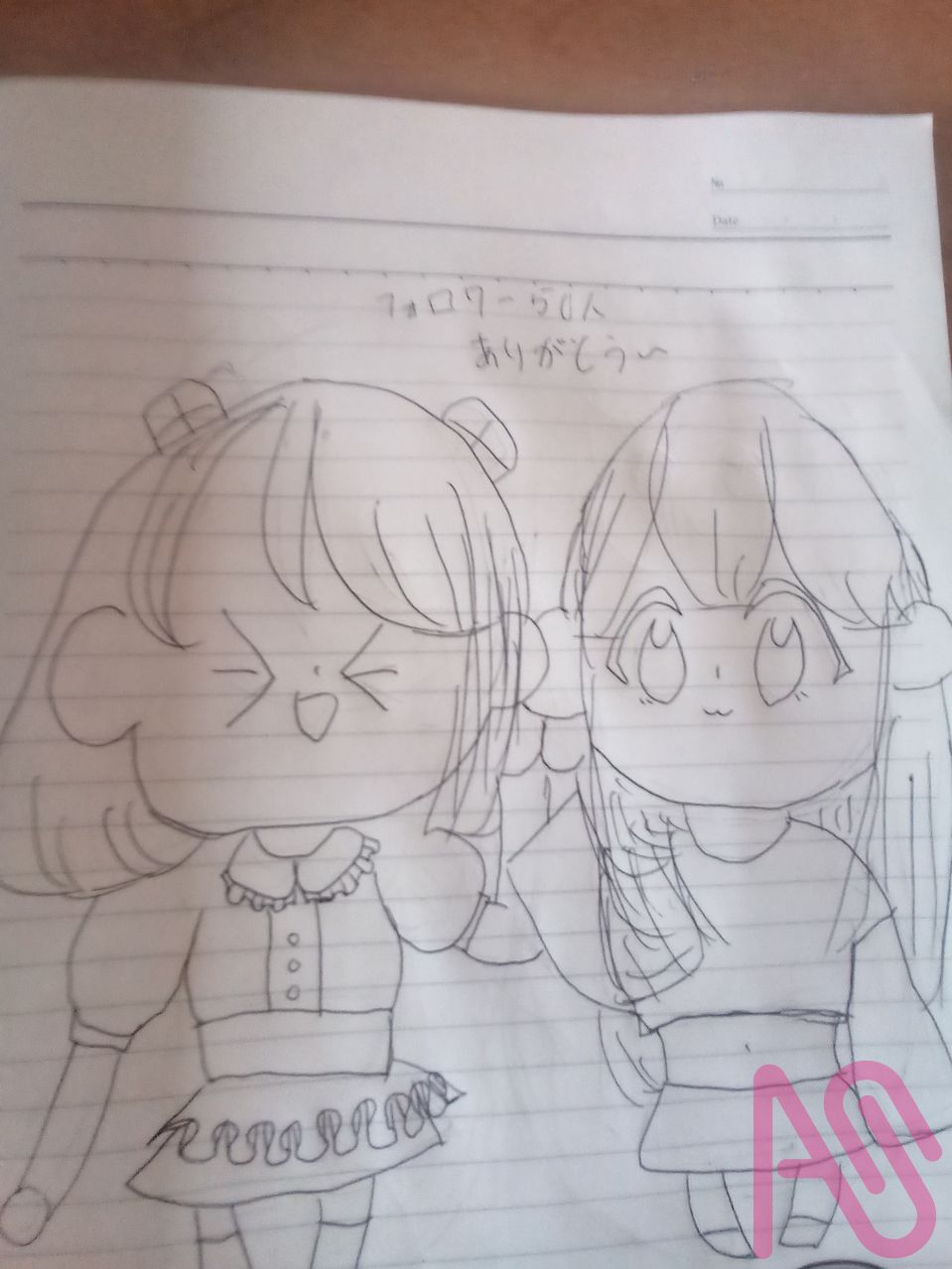 フォロワー50人ありがとう～ Illust of なす analog カラフルピーチ フォロワー50人突破記念イラスト からぴち えとさん のあさん のあえと