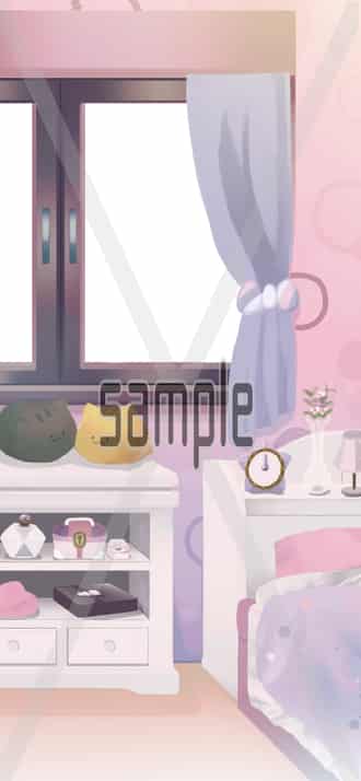 女の子の部屋 夜バージョン おっと Illustrations Art Street