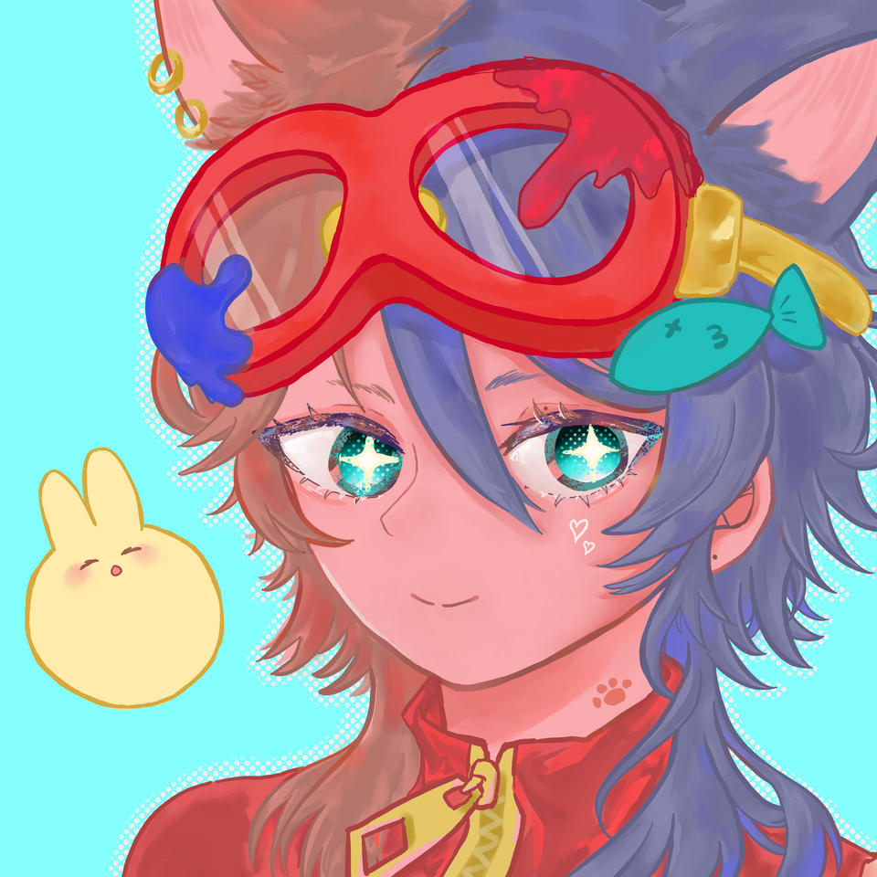 🐈✨✨ Illust of 優/suguru girl illustration よその子 デジタルイラスト ねこもりアート 代理ちゃん借りました