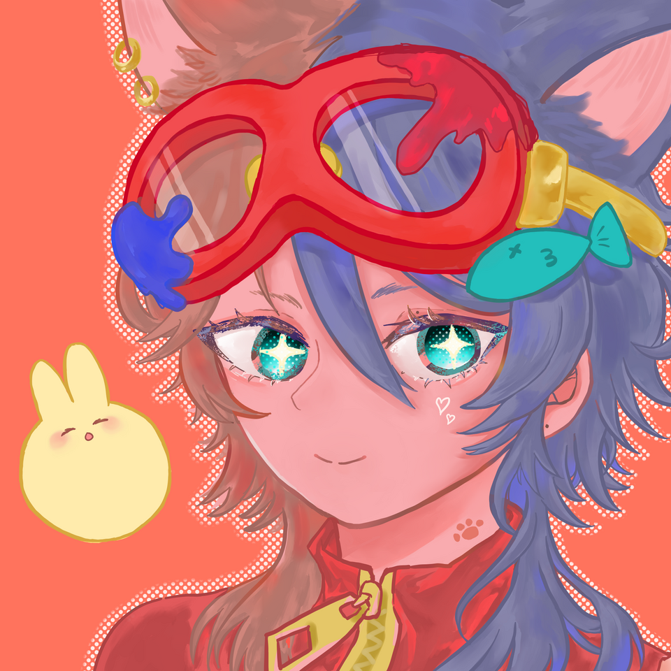 🐈✨✨ Illust of 優/suguru girl illustration よその子 デジタルイラスト ねこもりアート 代理ちゃん借りました