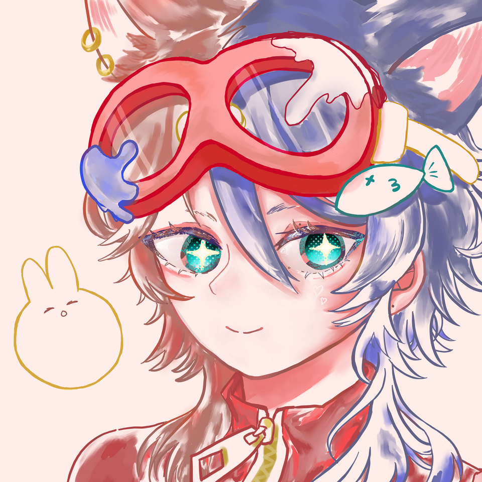 🐈✨✨ Illust of 優/suguru girl illustration よその子 デジタルイラスト ねこもりアート 代理ちゃん借りました