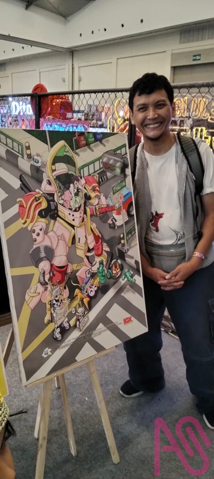 LOST Illust of Adhi Trahono SEGA digital SakuraWars mecha superrobot