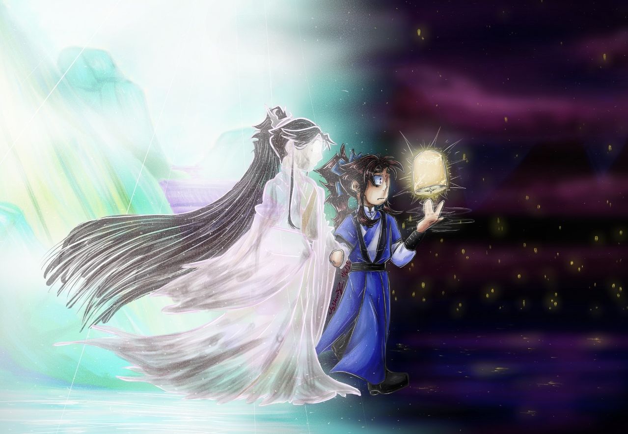 “Finding the Remaining Souls” (2HA) Illust of LKMr.Raz drawing concept sketch medibangpaint digital digitalillustration 2ha ChuWanning MoRan