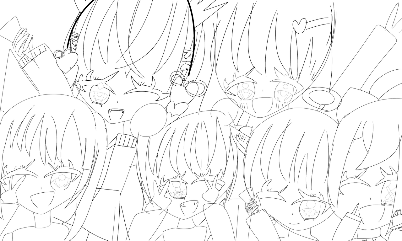 誕生日イラスト。。。。。。。。 Illust of 白色しろくま　アイコン選手権開催中〜！ぜひ参加してね！！ medibangpaint まるすと 🦈👑🩵