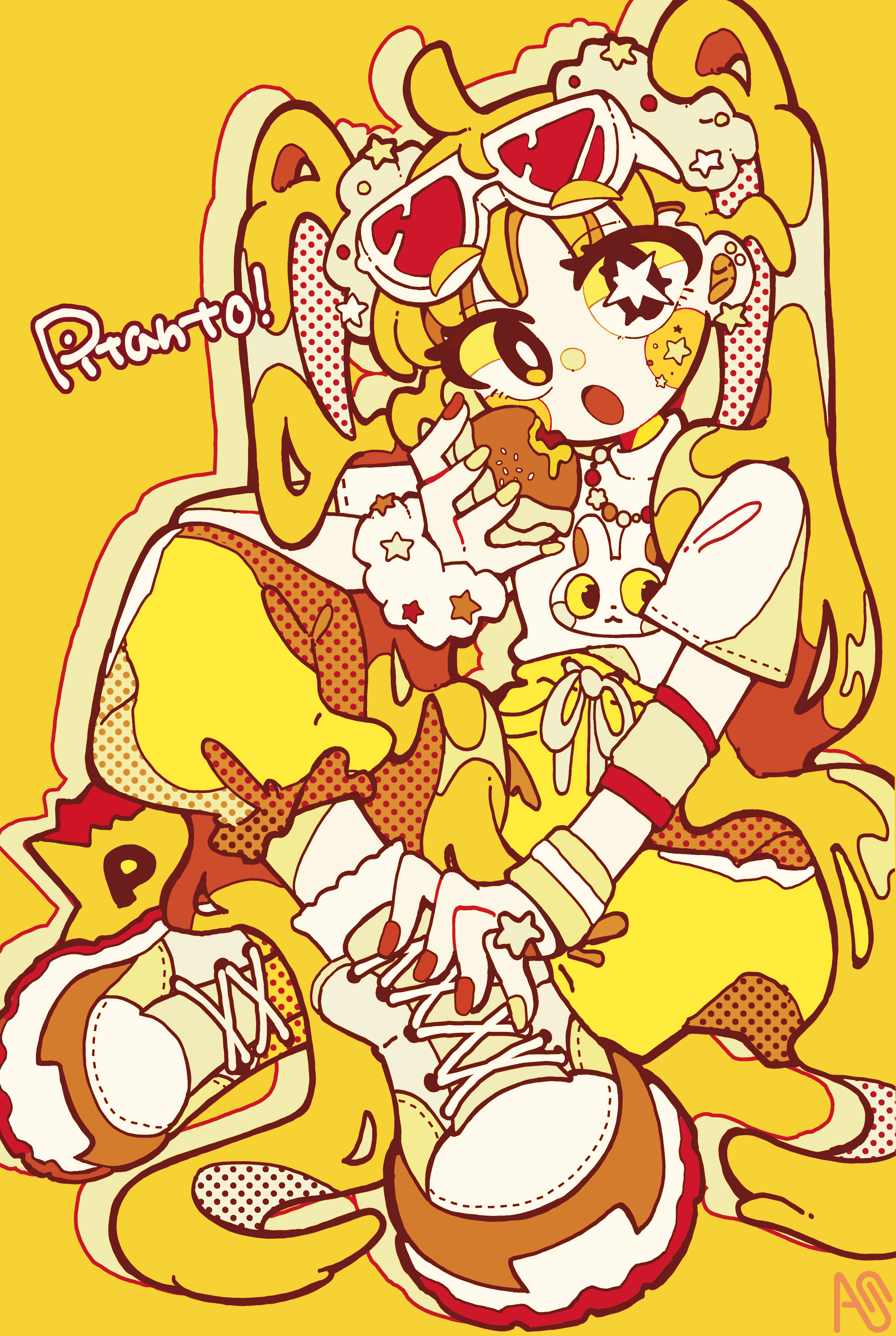 🍔 ぴたんと - Illustrations ART street