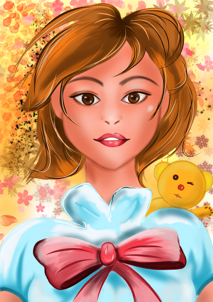 Happy  Illust of Milly medibangpaint