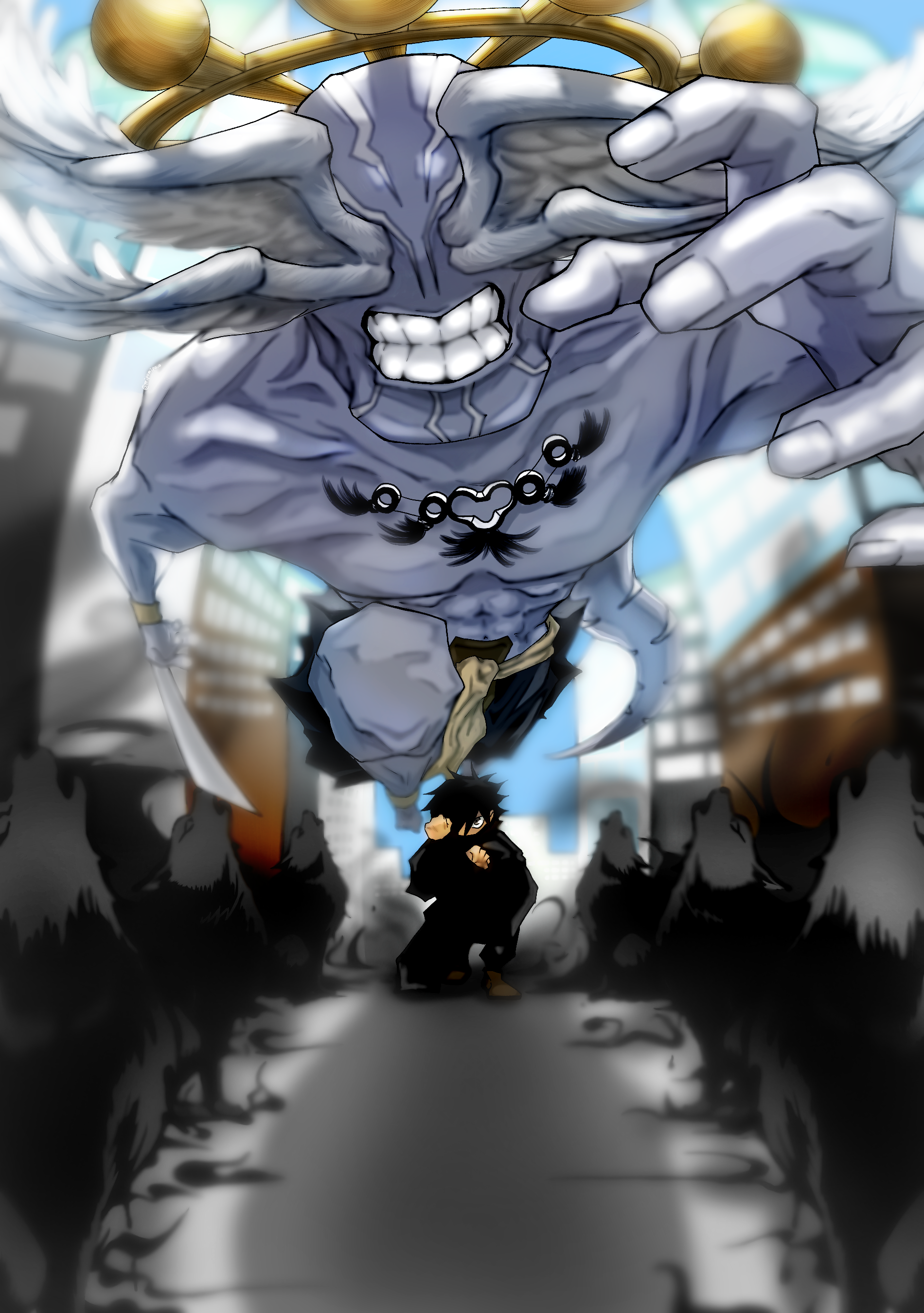 布瑠部由良由良 八握剣 異戒神将 魔虚羅 みちょぽ - Illustrations ART