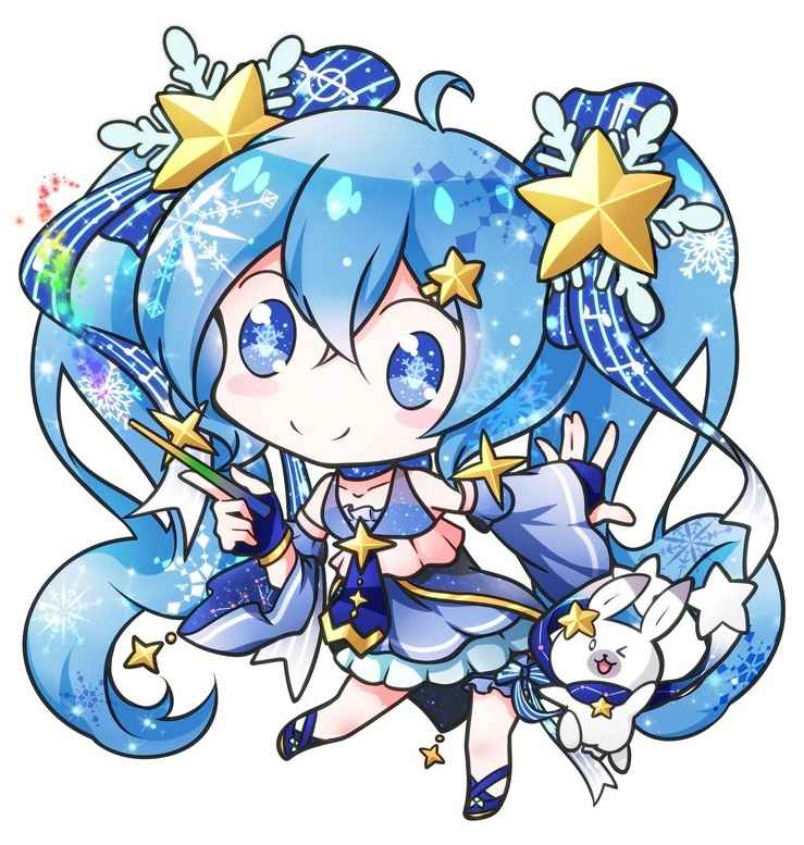 ミニミニ雪ミク 17 猫猫飯 お仕事募集中 イラスト Art Street アートストリート