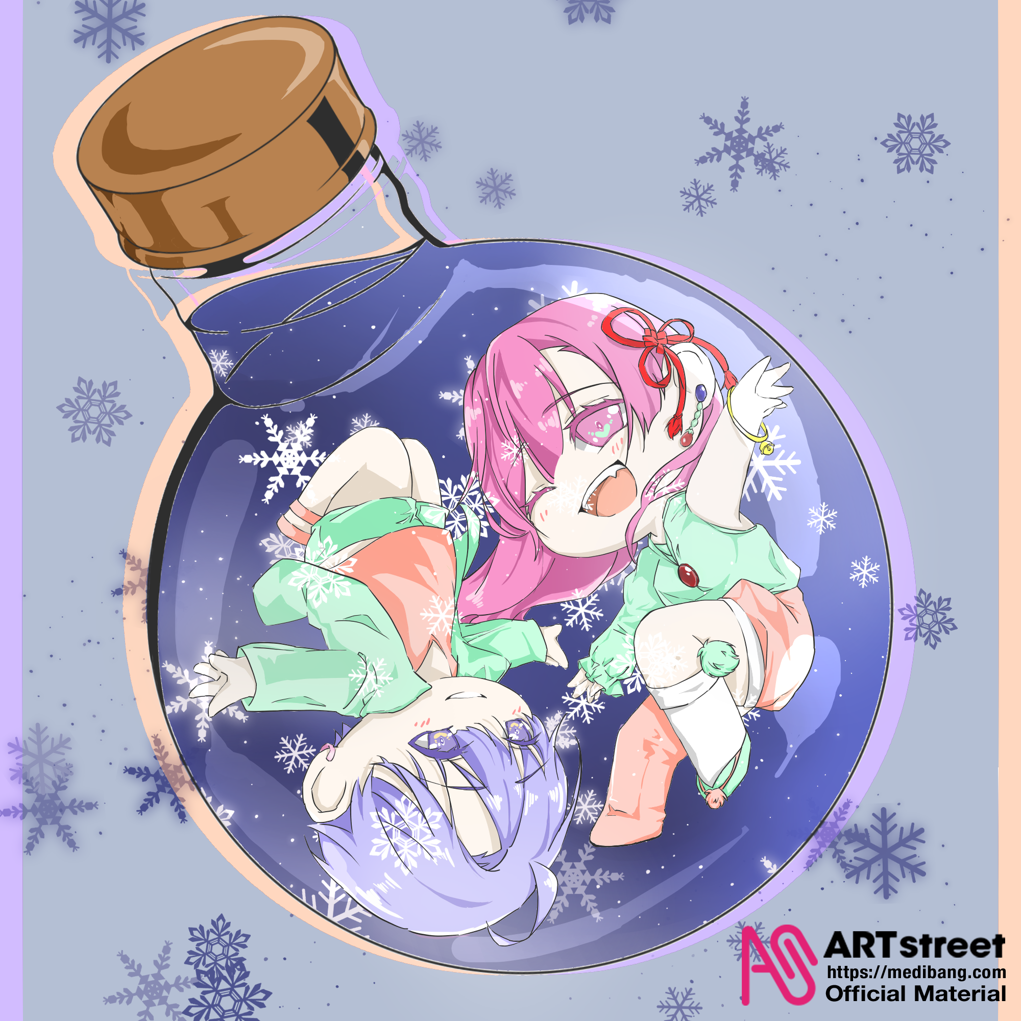 雪花結晶瓶mizutama 插图art Street 雪花結晶瓶mizutama 插图art Street