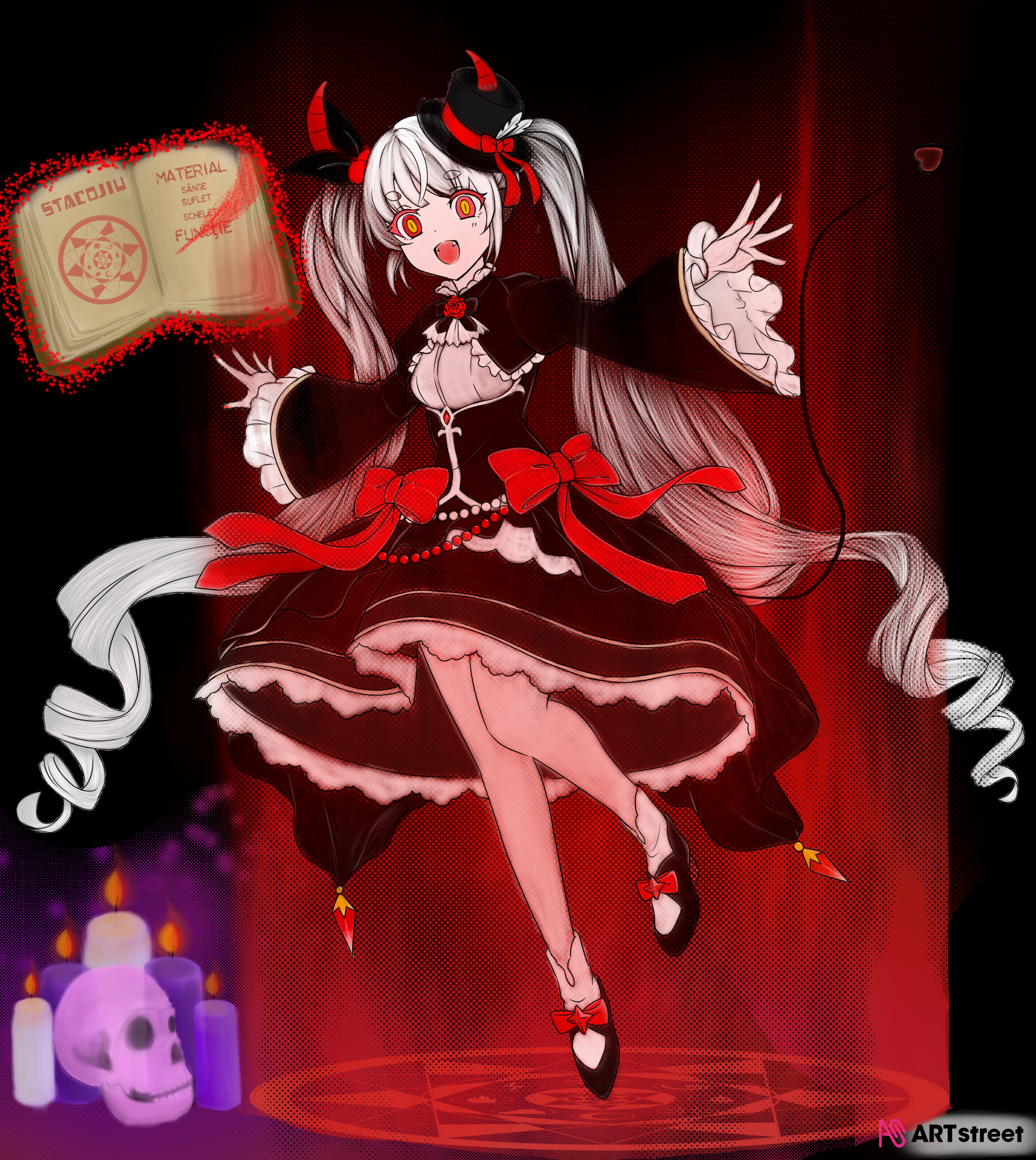 吸血鬼的魔法研究 (Vampire's magic research) Jelly - Illustrations