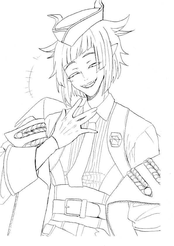 ツイステ リリア 塗り絵 まだ夢の中 Illustrations Art Street