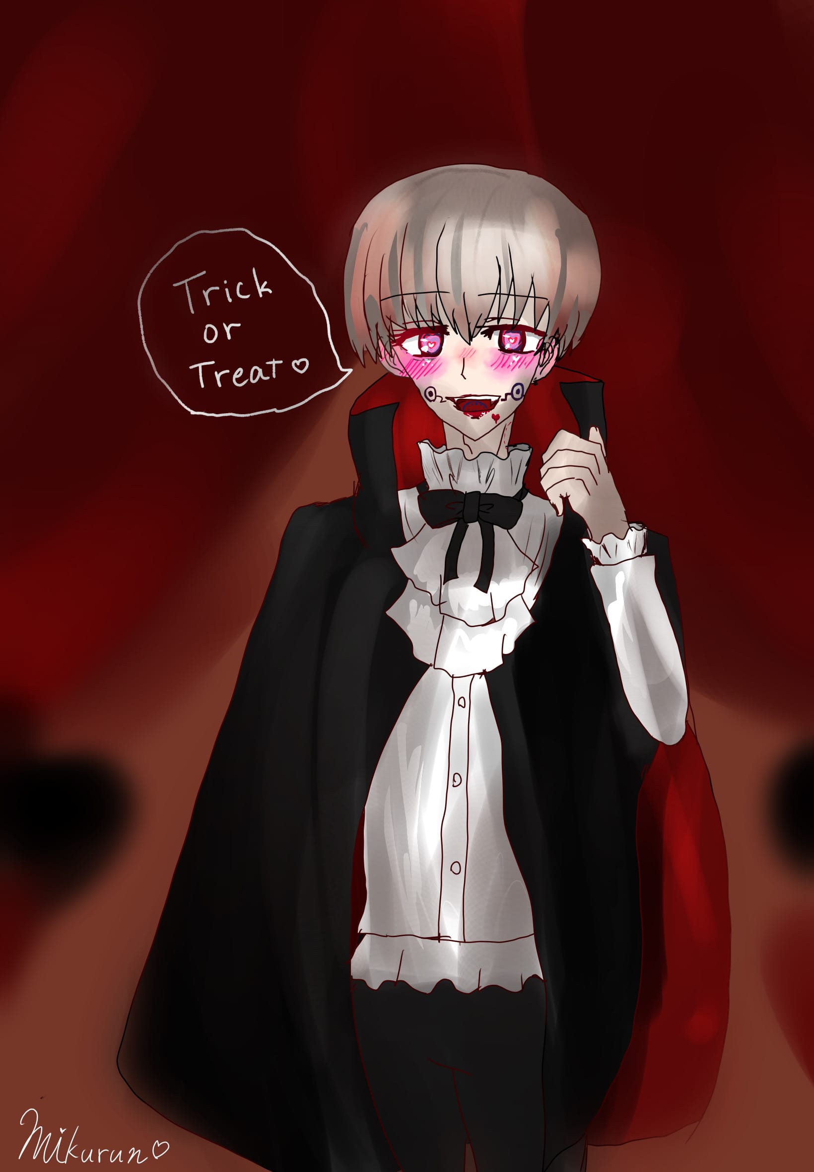 ハロウィンコス棘くん みくるん イラスト Art Street アートストリート ハロウィンコス棘くん みくるん イラスト Art Street アートストリート