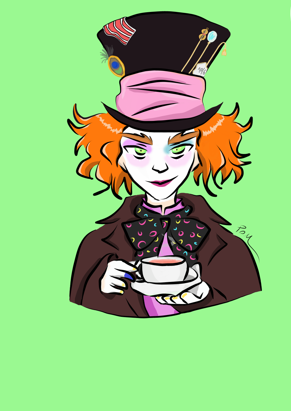 Mad Hatter fanart oromis.art Illustrations ART street