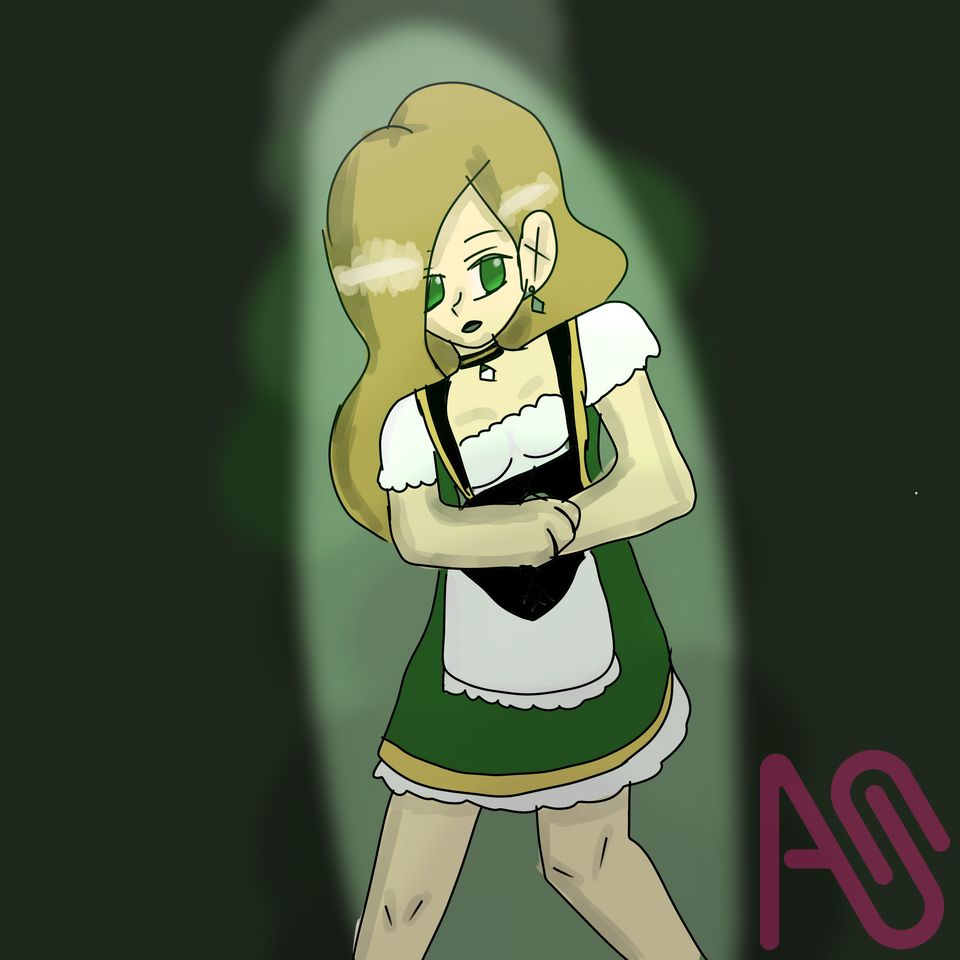 Freya (Marvel oc) Illust of KoalaFaeGhostly fun smile colorful cutegirl Hot unique gothic Spooky