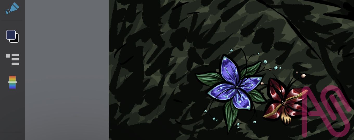 Flowers Illust of LKMr.Raz digital flowers