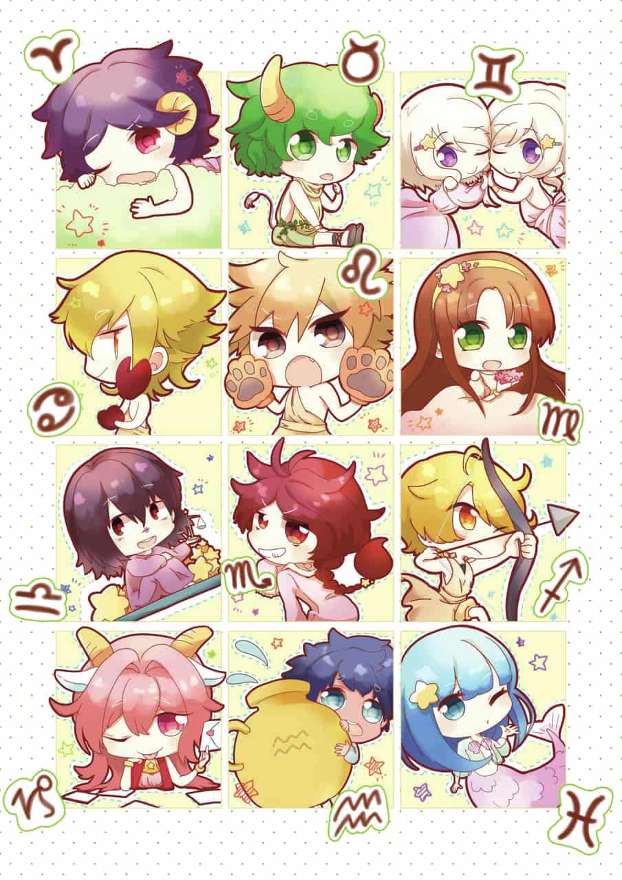 12星座 天音まこと Illustrations Art Street 12星座 天音まこと Illustrations Art Street