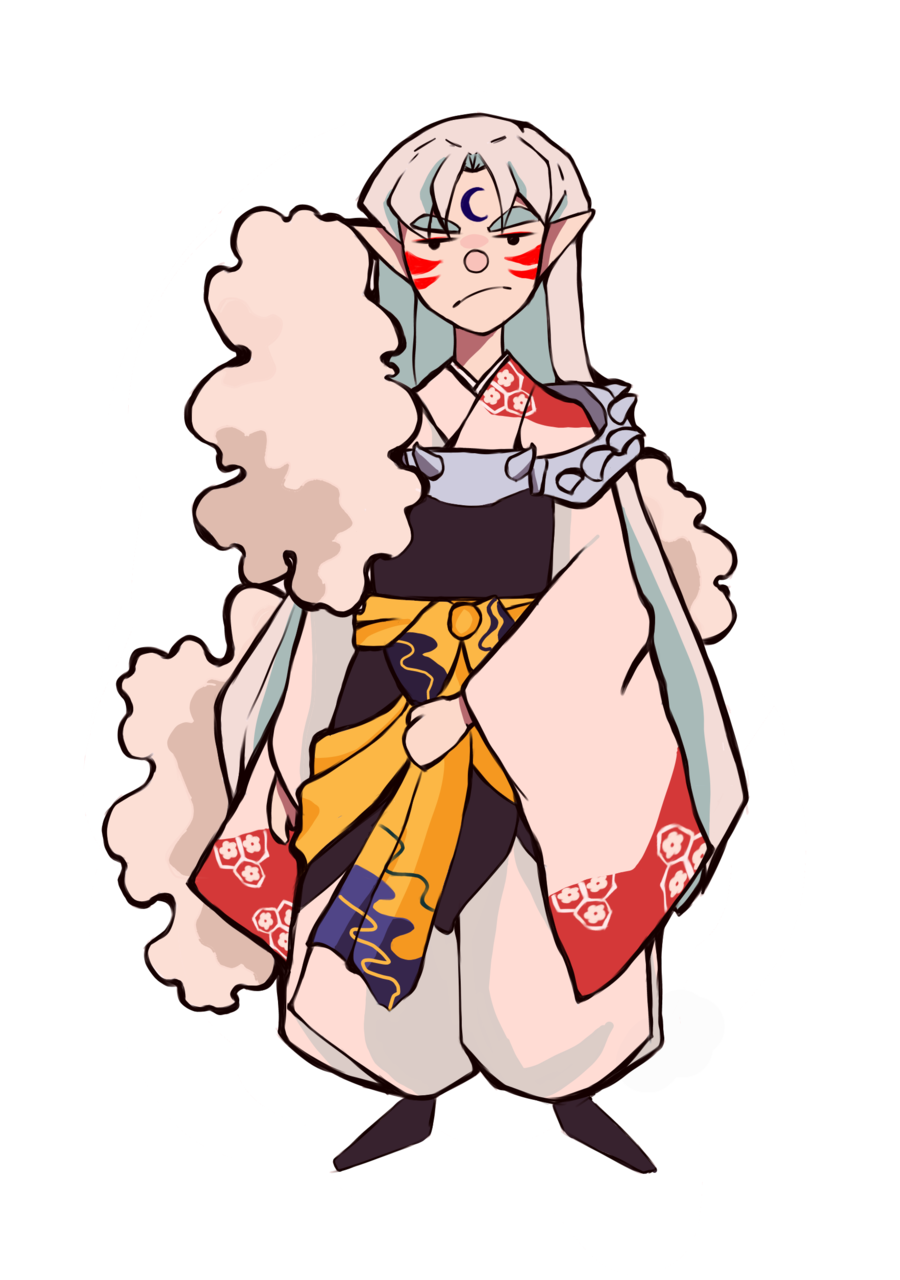 Sesshomaru Lunaart イラスト Art Street アートストリート