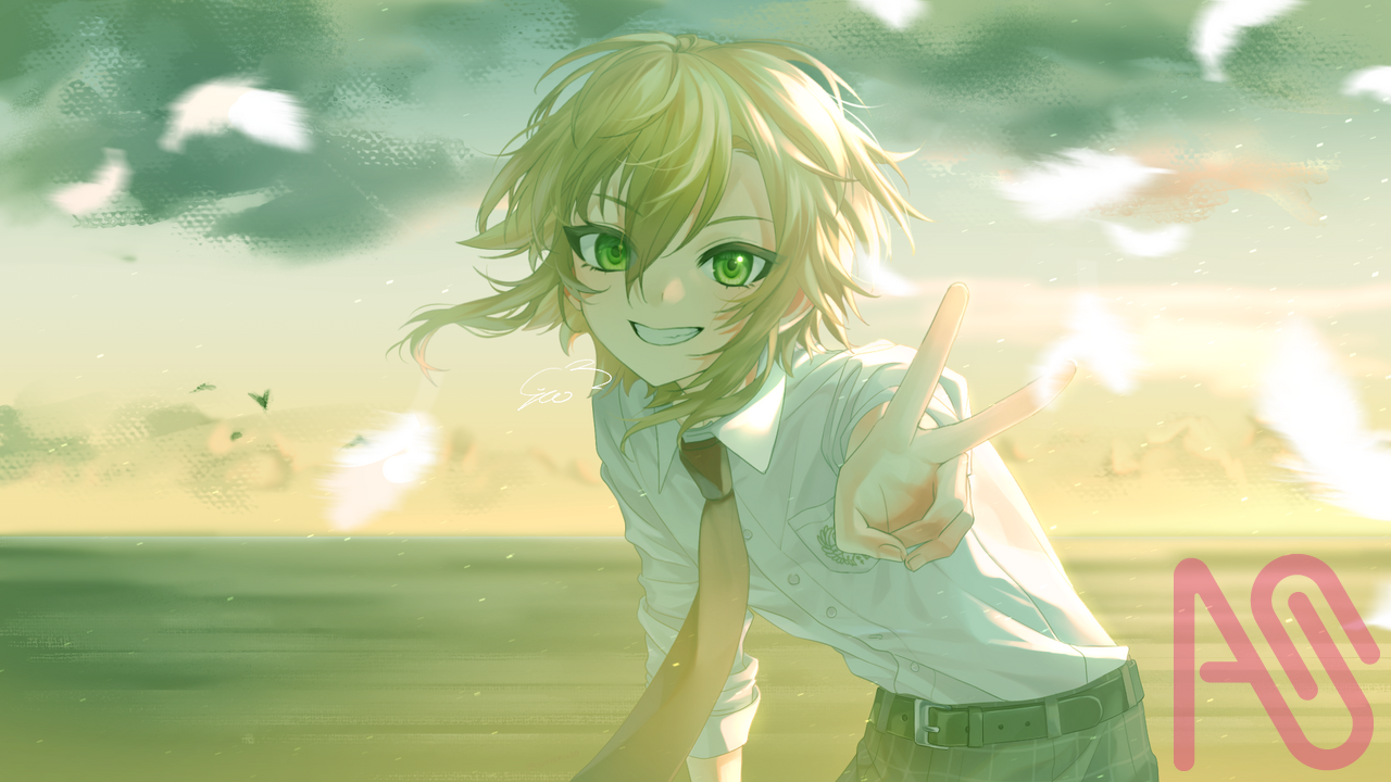 卯月コウ Illust of SiO2 illustration boy illustrations virtual_YouTuber にじさんじ 卯月コウ 絵画コウ