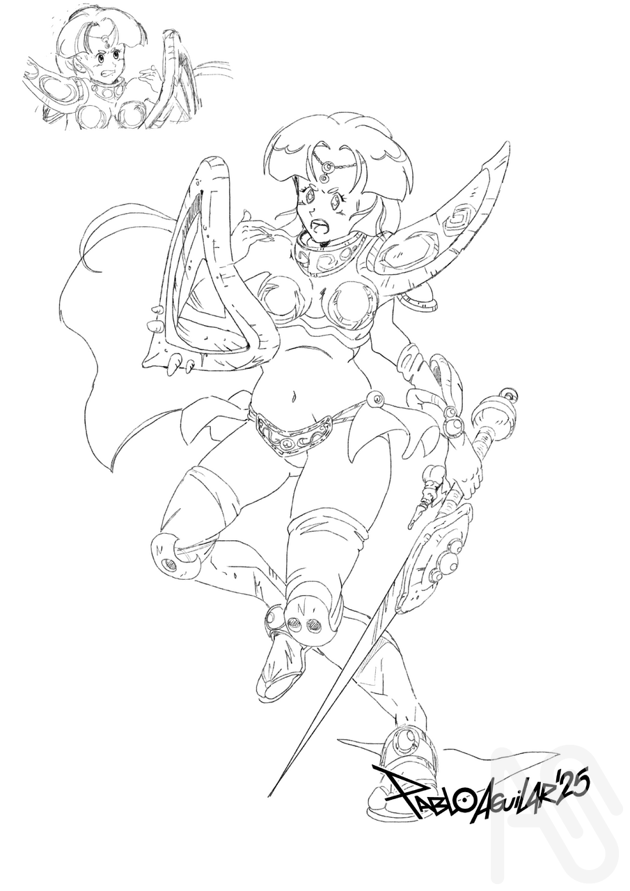 POW Fighter! Illust of PABLO AGUILAR character manga oc shonen fighting characterdesign pelea batallas acción,