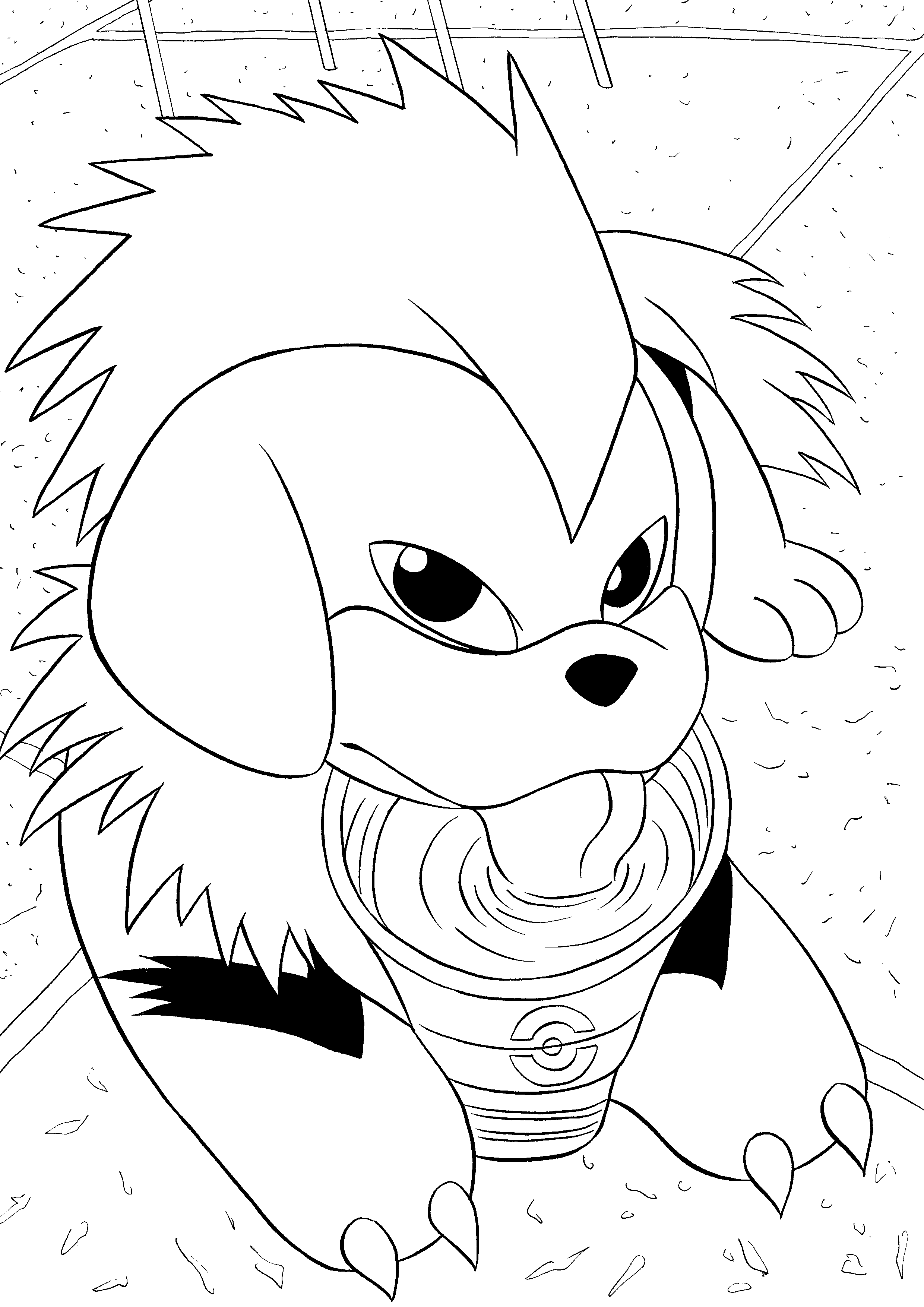 22 Growlithe Tucanpasa Illustrations ART Street