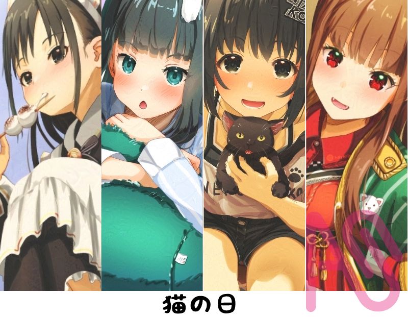 2月に投稿した絵まとめ Illust of あいうあぼ girl original 2月