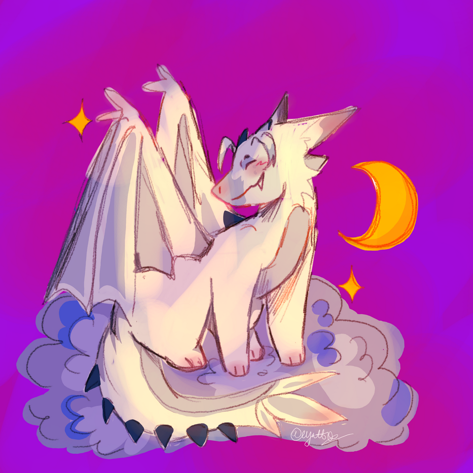 Present for Radiant Scales on Magma Illust of Wyattix medibangpaint