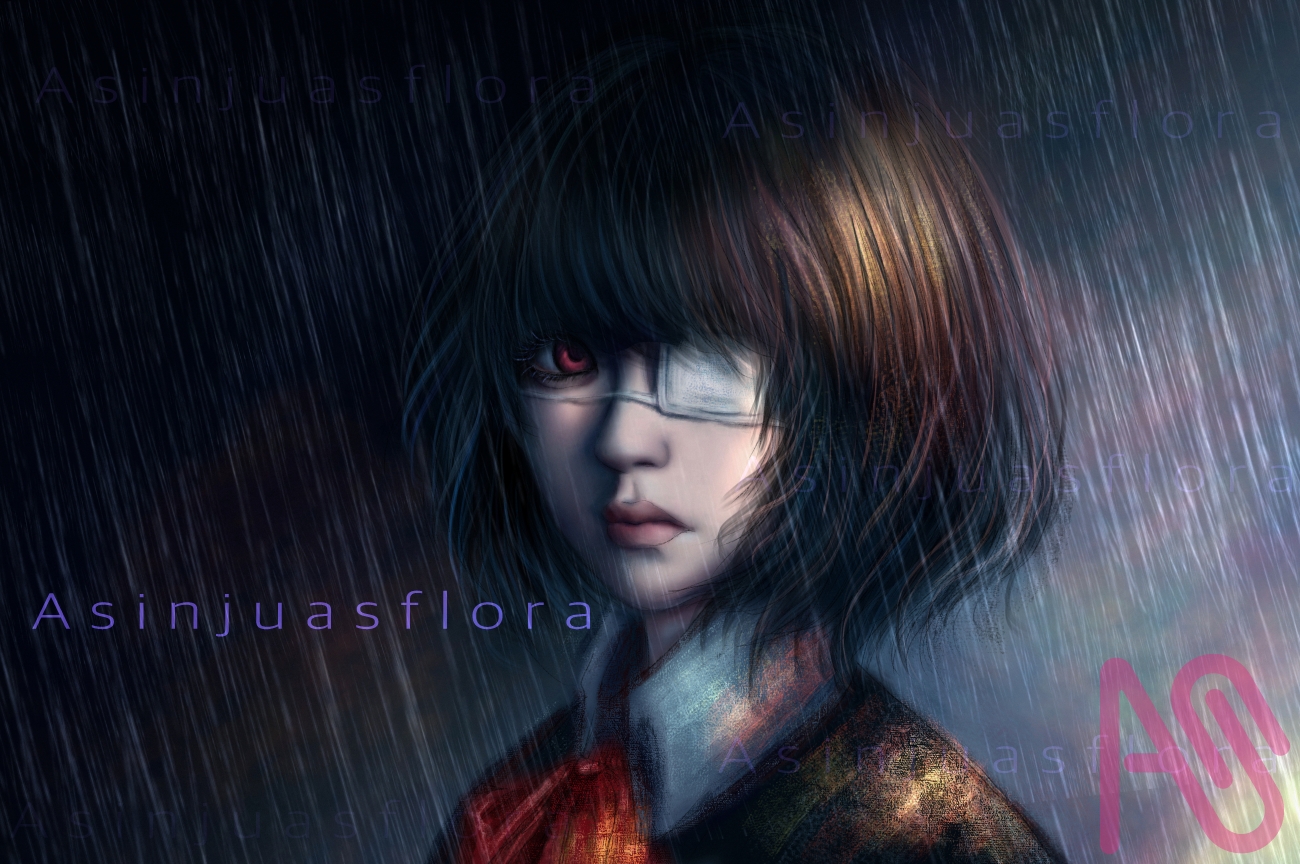 見崎鳴Misaki Mei-Another Asinjuasflora - イラスト ART street