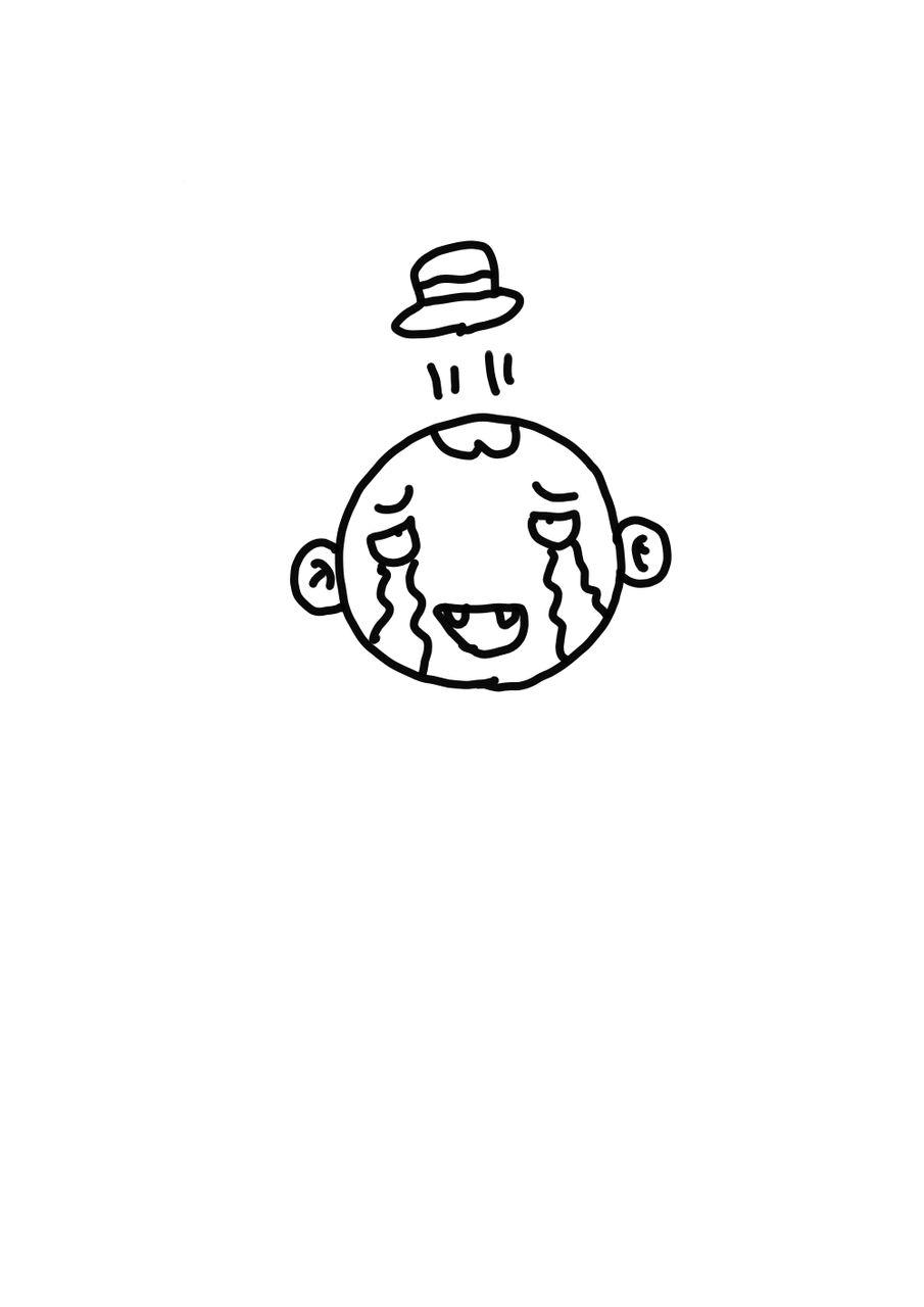 感謝 辞めたろか の途中での いいねありがとうございます マッシュルームハイキック イラスト Art Street アートストリート