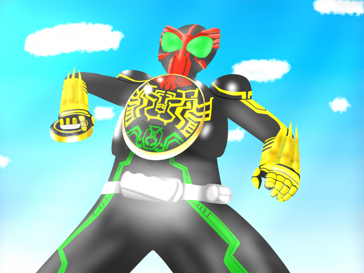 仮面ライダーオーズ のびしろ あるよ イラスト Art Street アートストリート