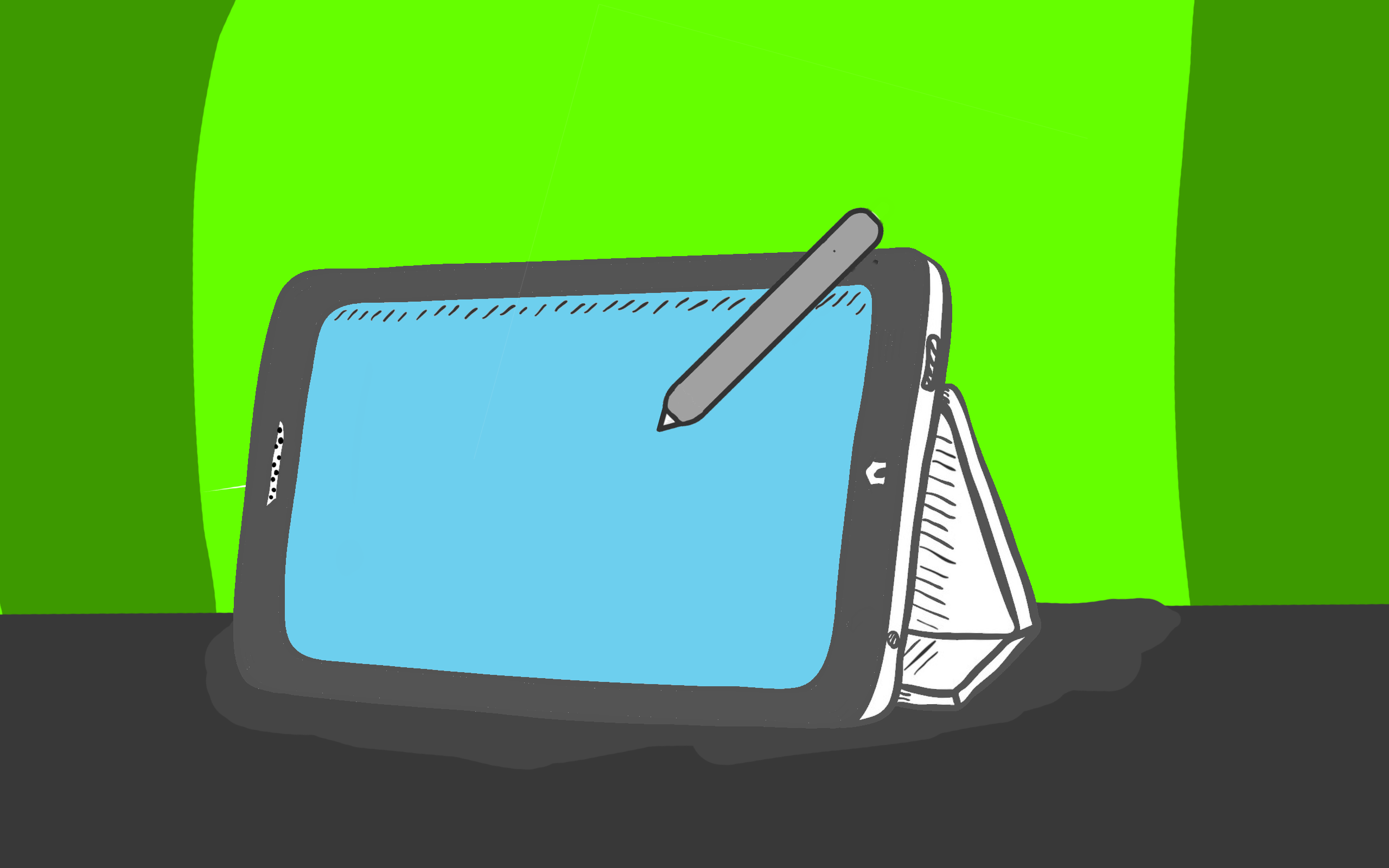 One Drawing Tablet with Screen, 13.3 inch Pe Sbs1827