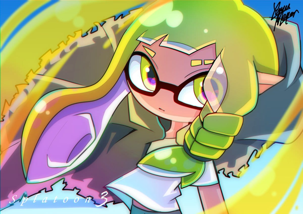 スプラトゥーン3楽しみ Yuyu Meyer Illustrations Art Street