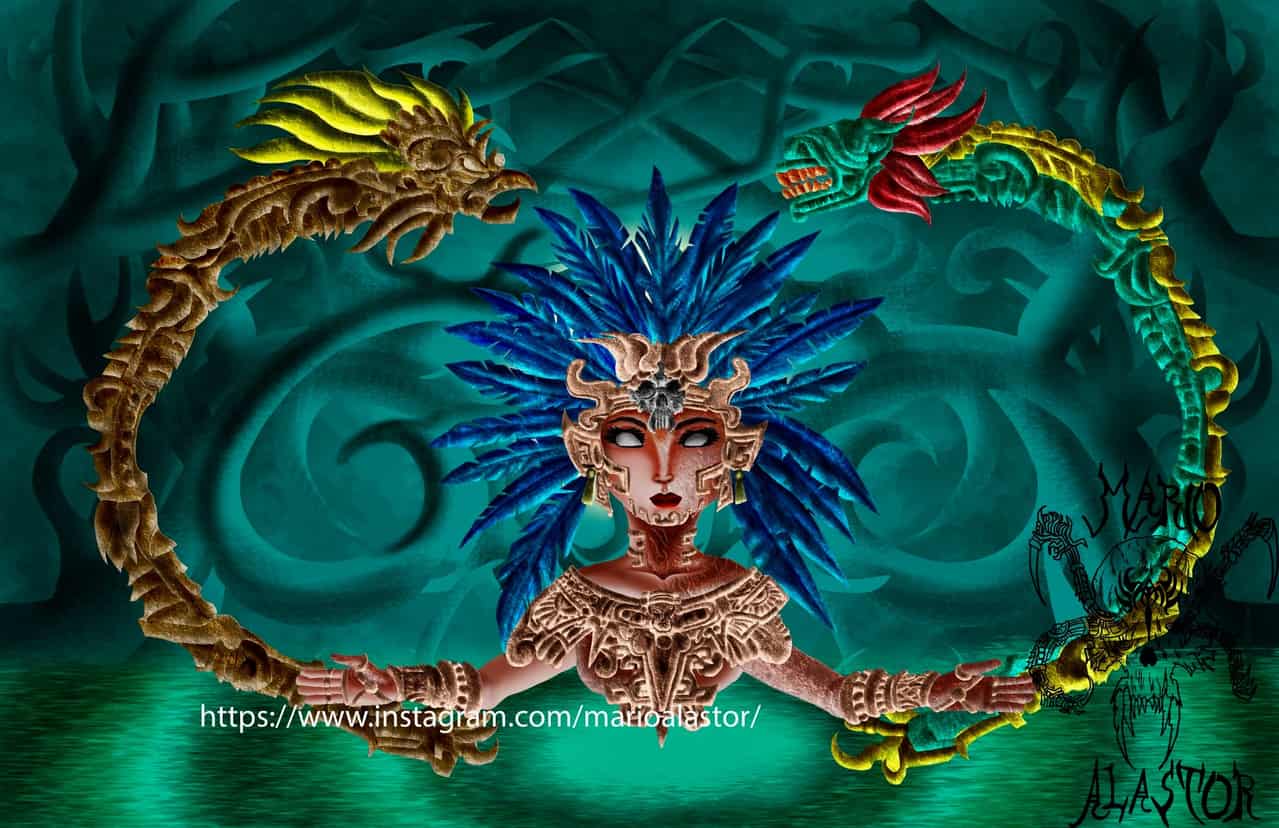 Aztec Polarity Mario Alastor - Illustrations ART street