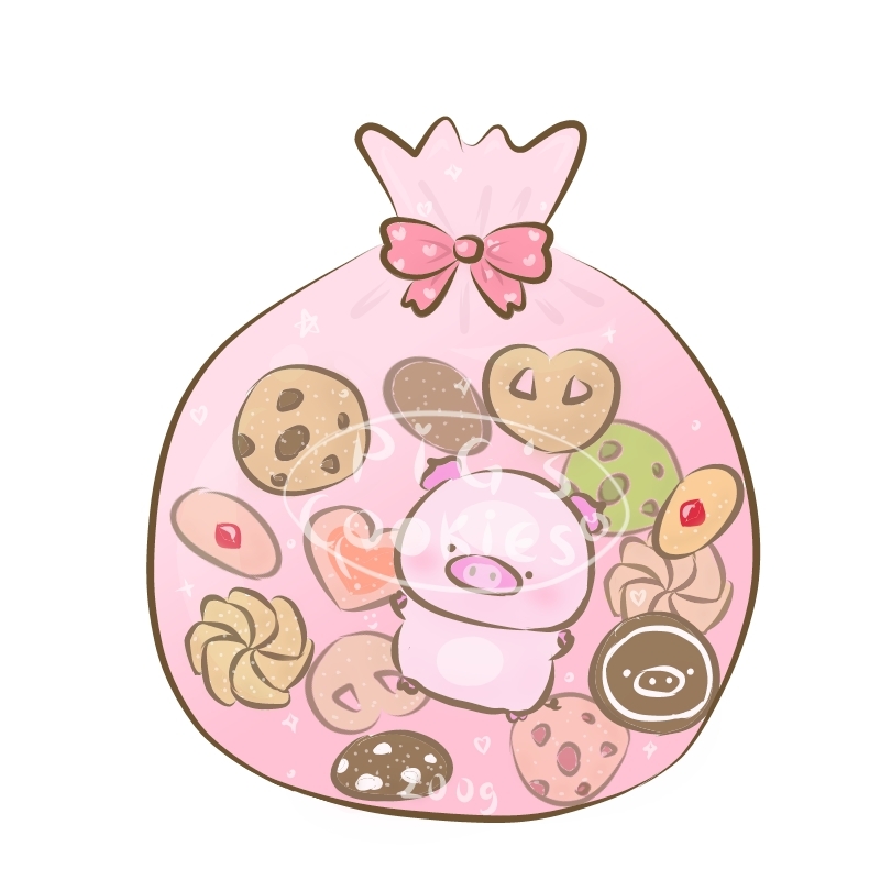 曲奇餅 クッキー Oinkoink Company イラスト Art Street アートストリート