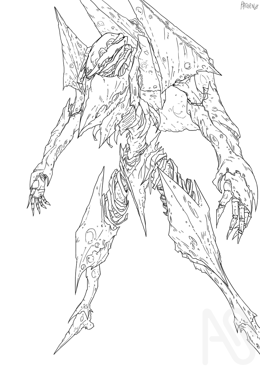 The Crimson Hawk Moth Illust of Patornz girl character person robot mecha Mecha