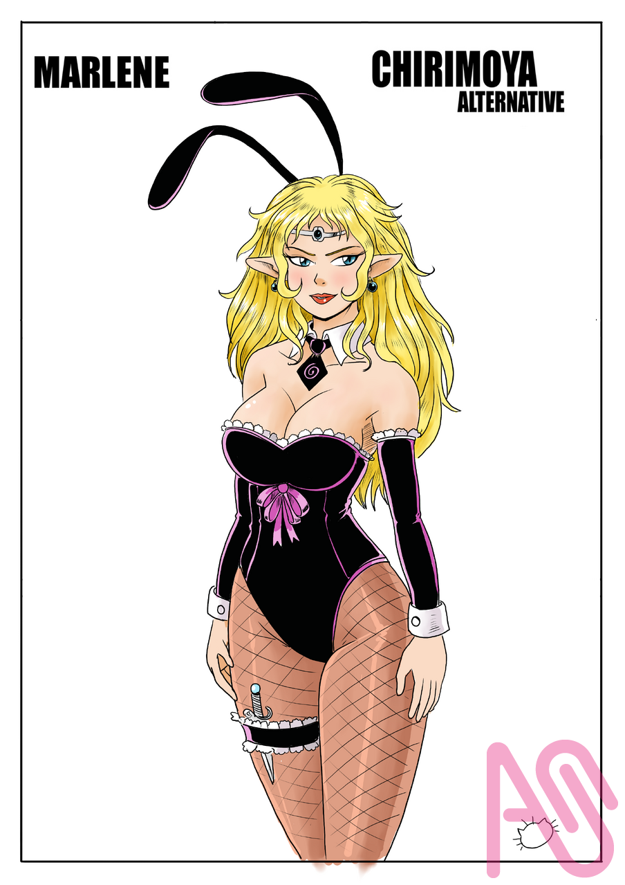 marlene  Illust of poroniel-33 original color personajes