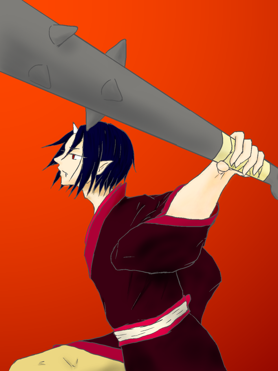 鬼神 鬼灯 Z Illustrations Art Street